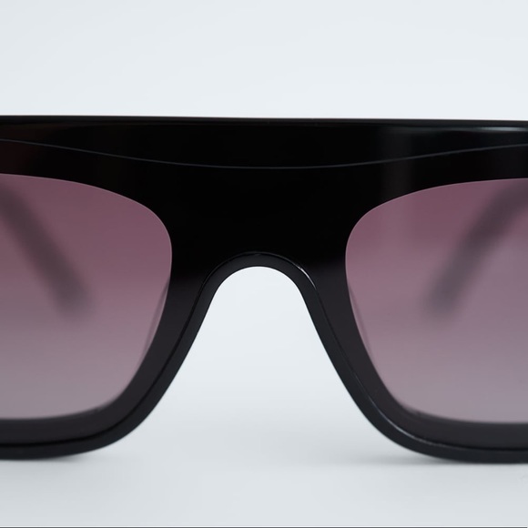 Acetate Shield Sunglasses - Picture 3 of 4
